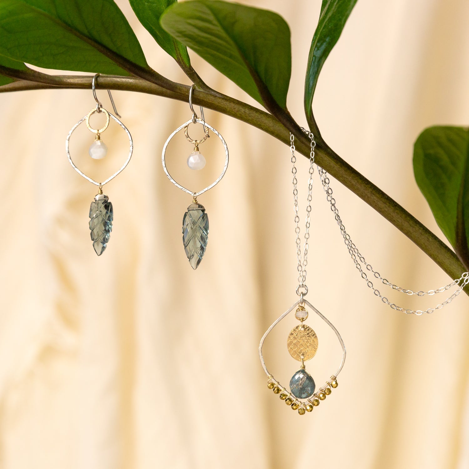 Autumn Moonrise Earrings