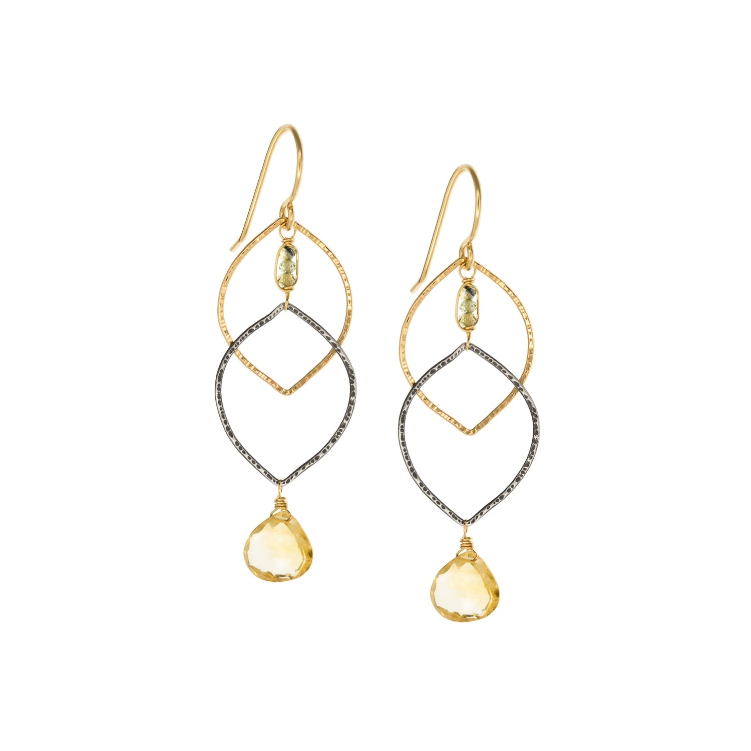 Citrine Cascade Earrings