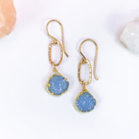 Druzy Drop Earrings