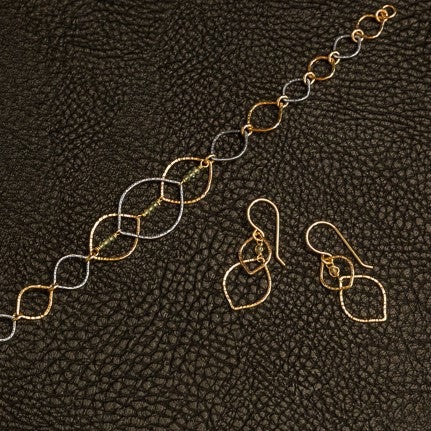 Golden Leaffall Earrings