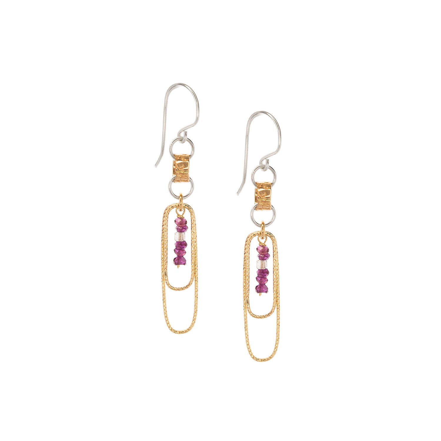 Gilded Midnight Earrings