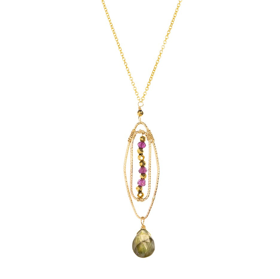 Gilded Midnight Necklace
