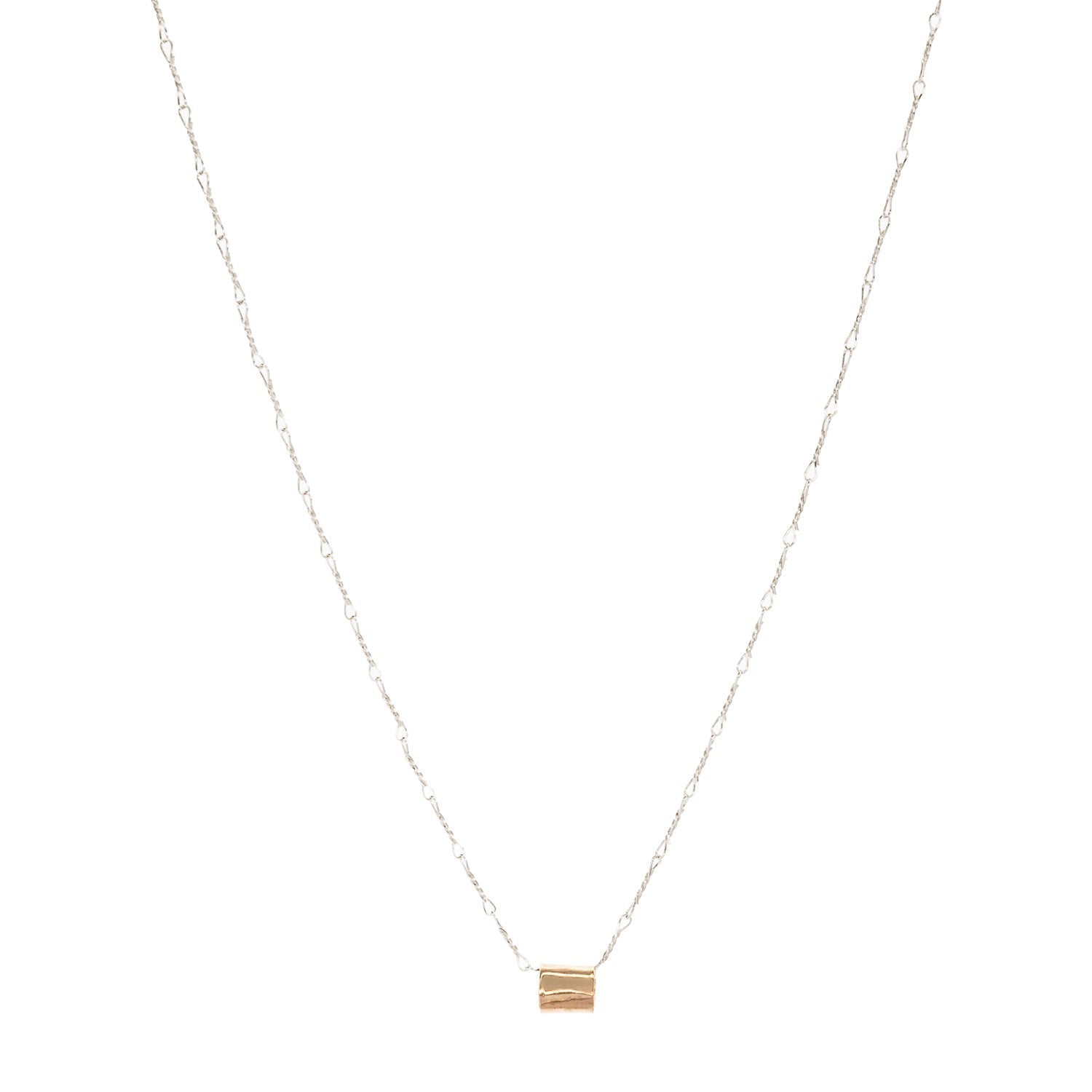 Gilded Barrel Layering Necklace
