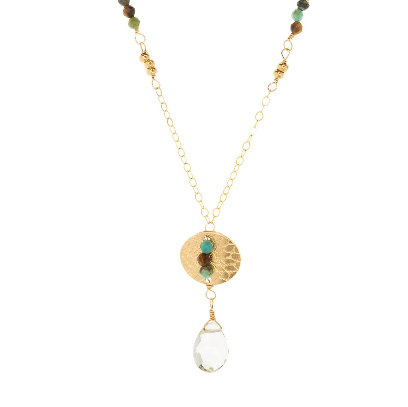 Golden Frost Necklace