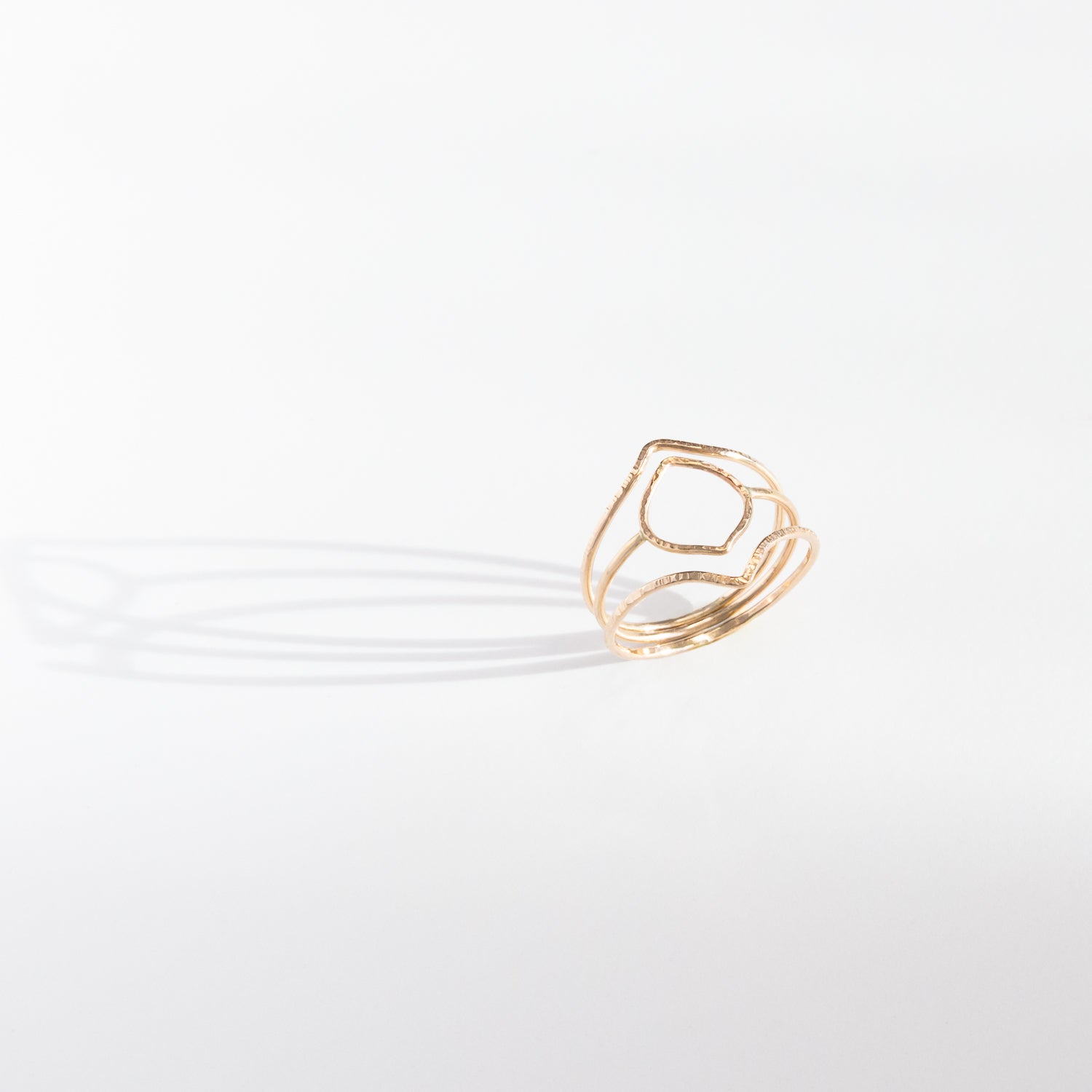 Golden Leaf Ring