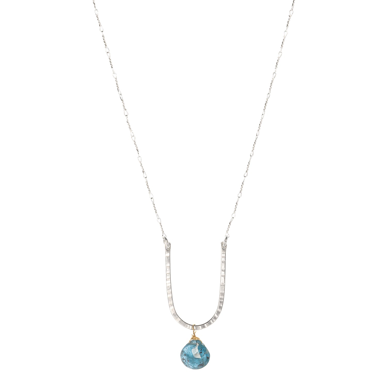Kyanite Droplet Pendant