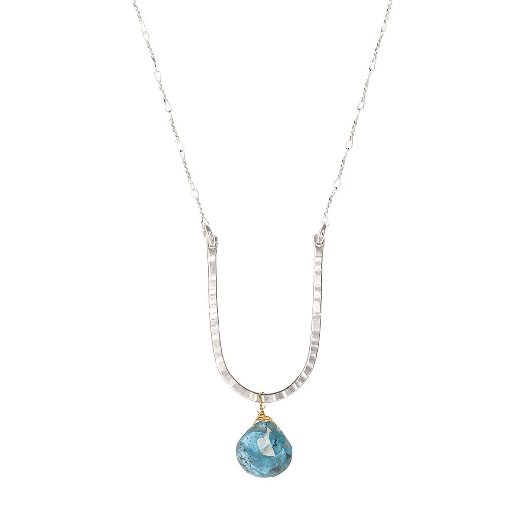 Kyanite Droplet Pendant