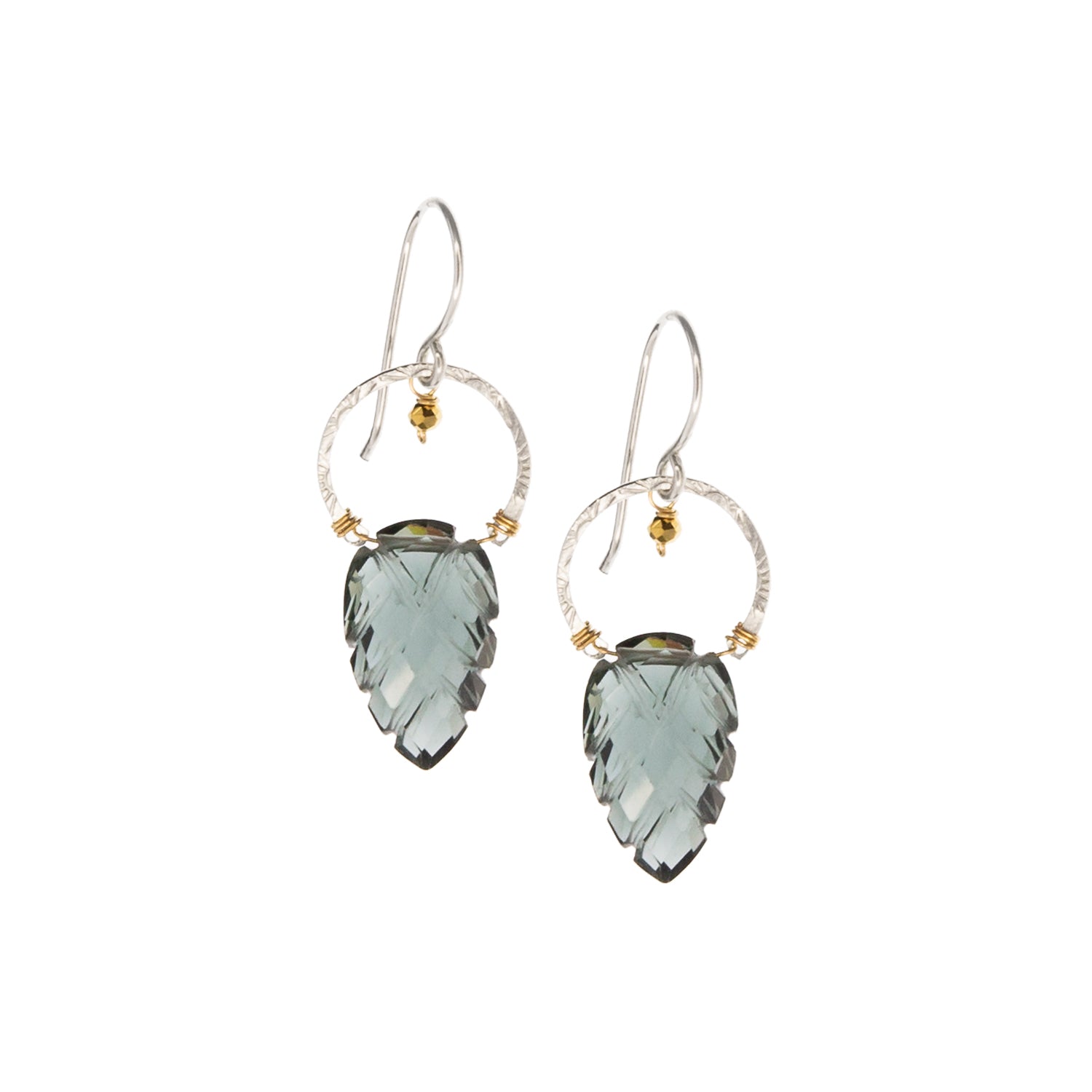 Lunar Leaf Earrings