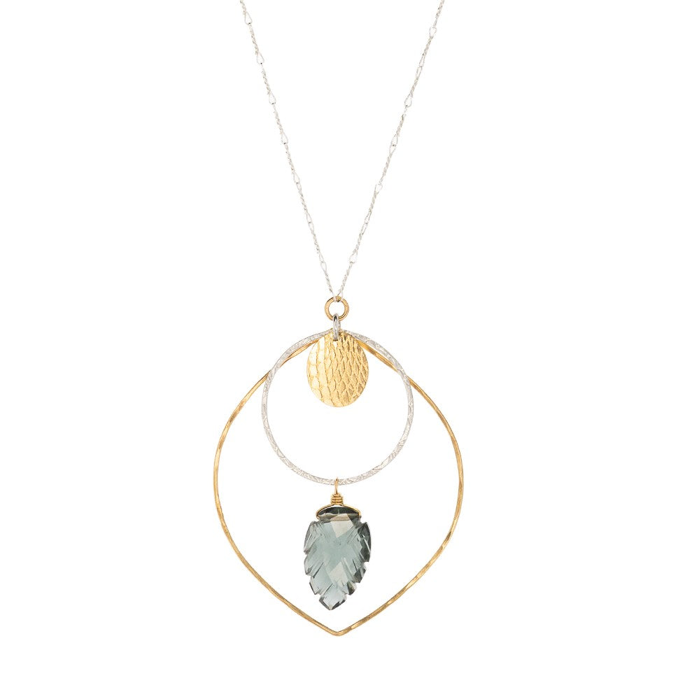 Lunar Leaf Necklace