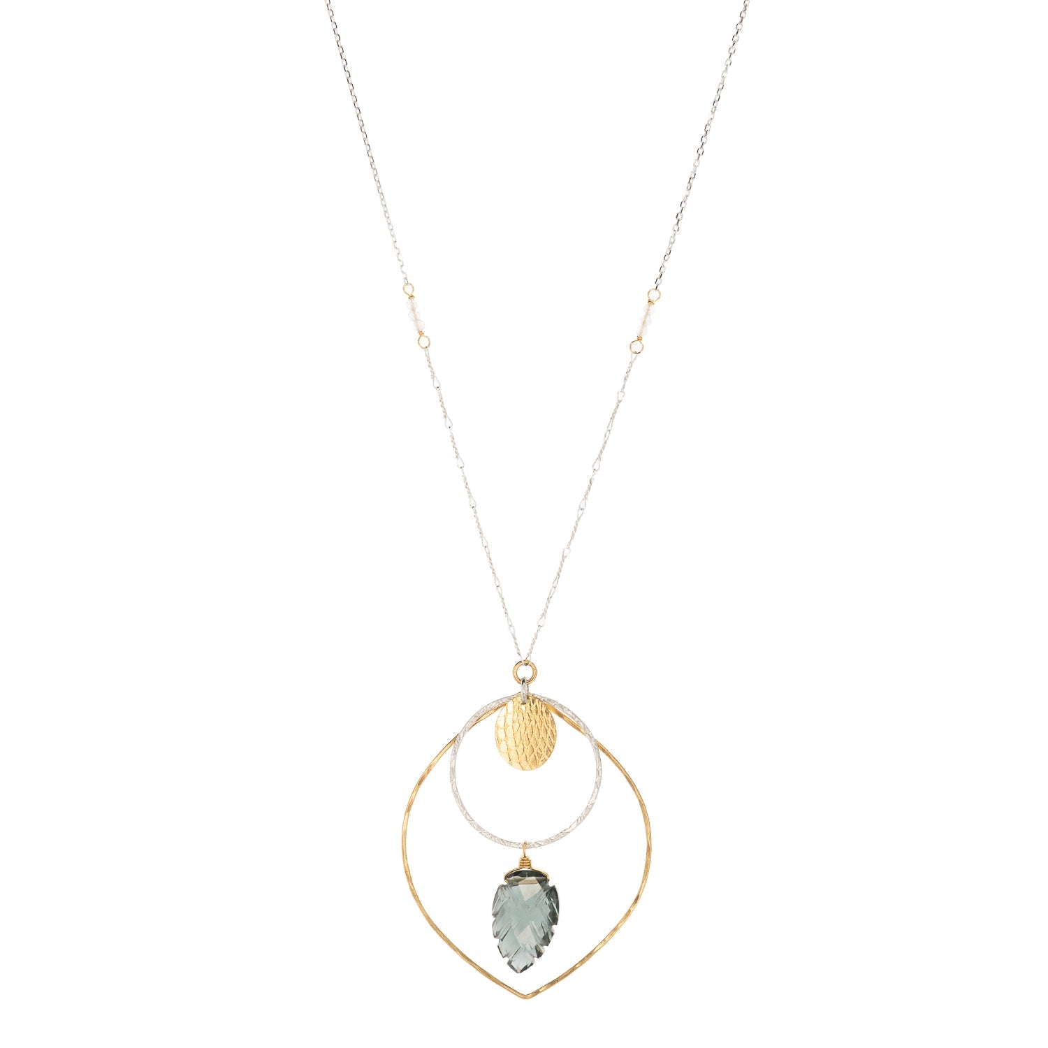Lunar Leaf Necklace