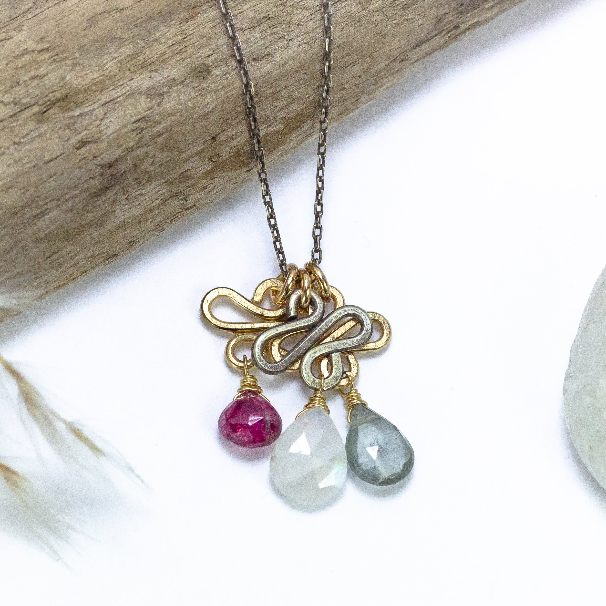 Mini Serpent Charm Necklace