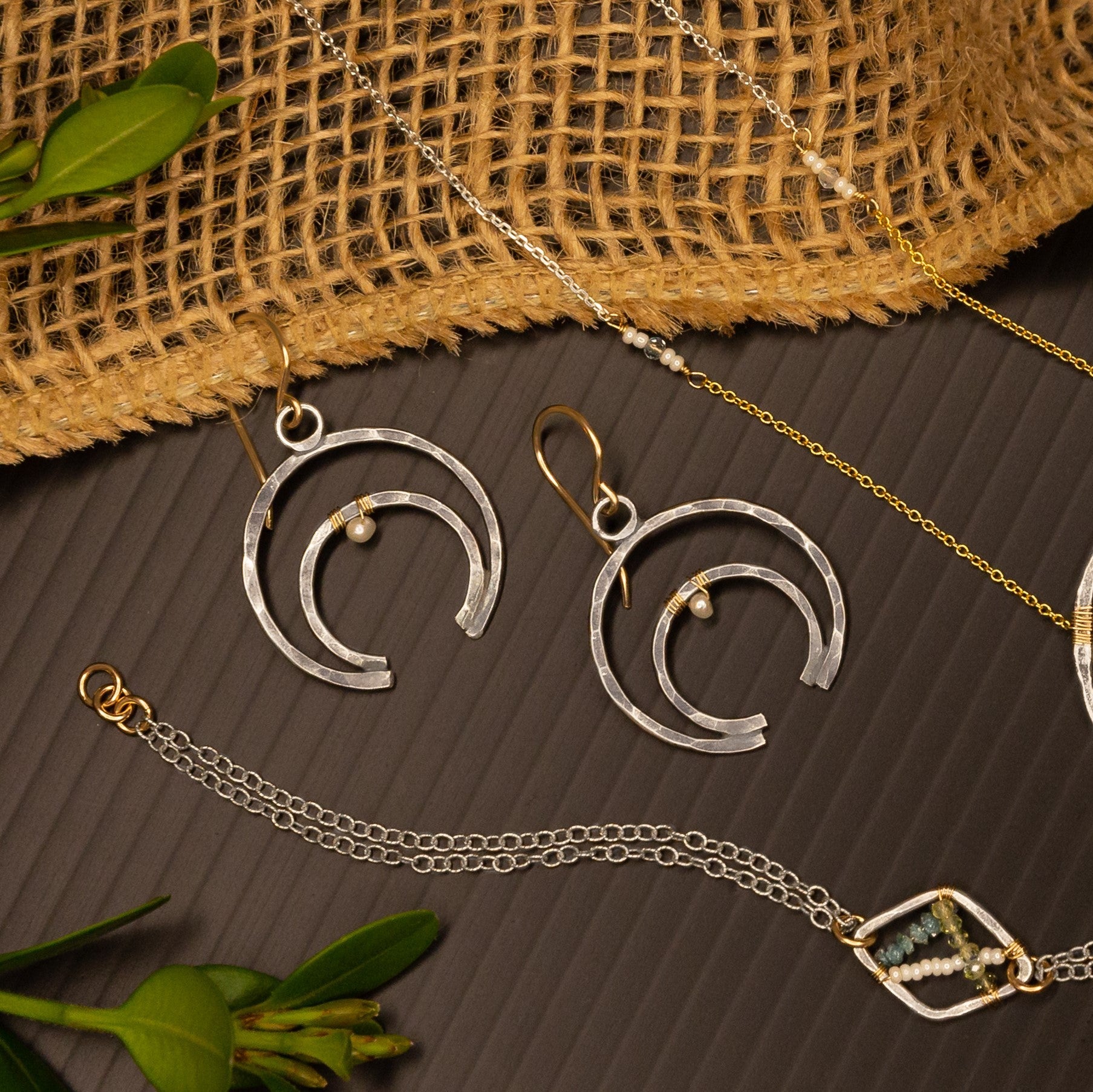 Moonshadow Earrings