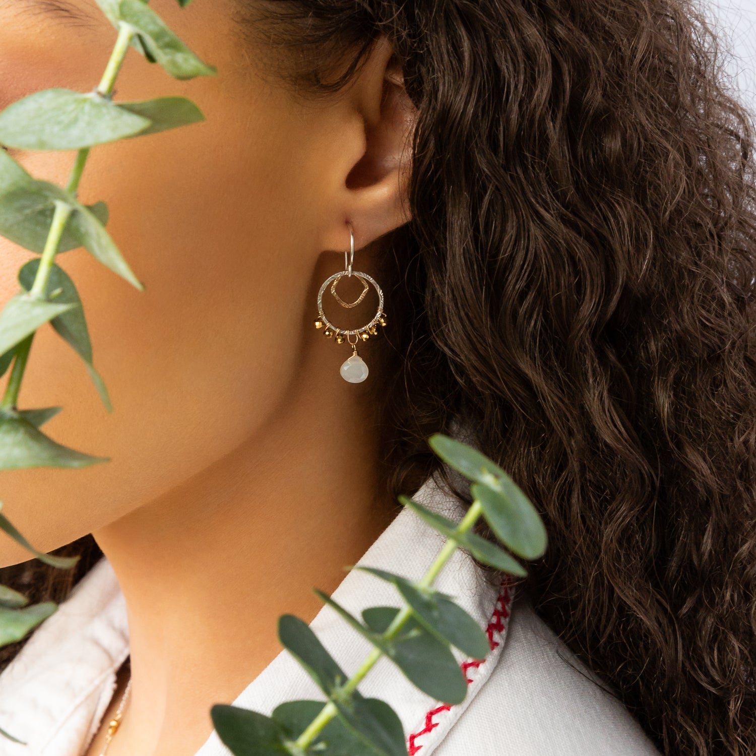 Moonstone Twilight Earrings