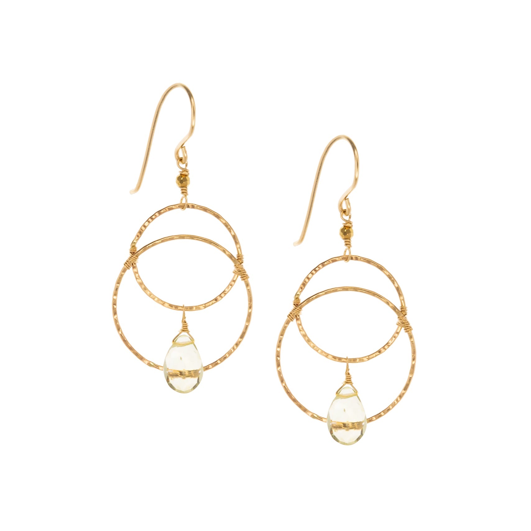 Mystic Green Earrings