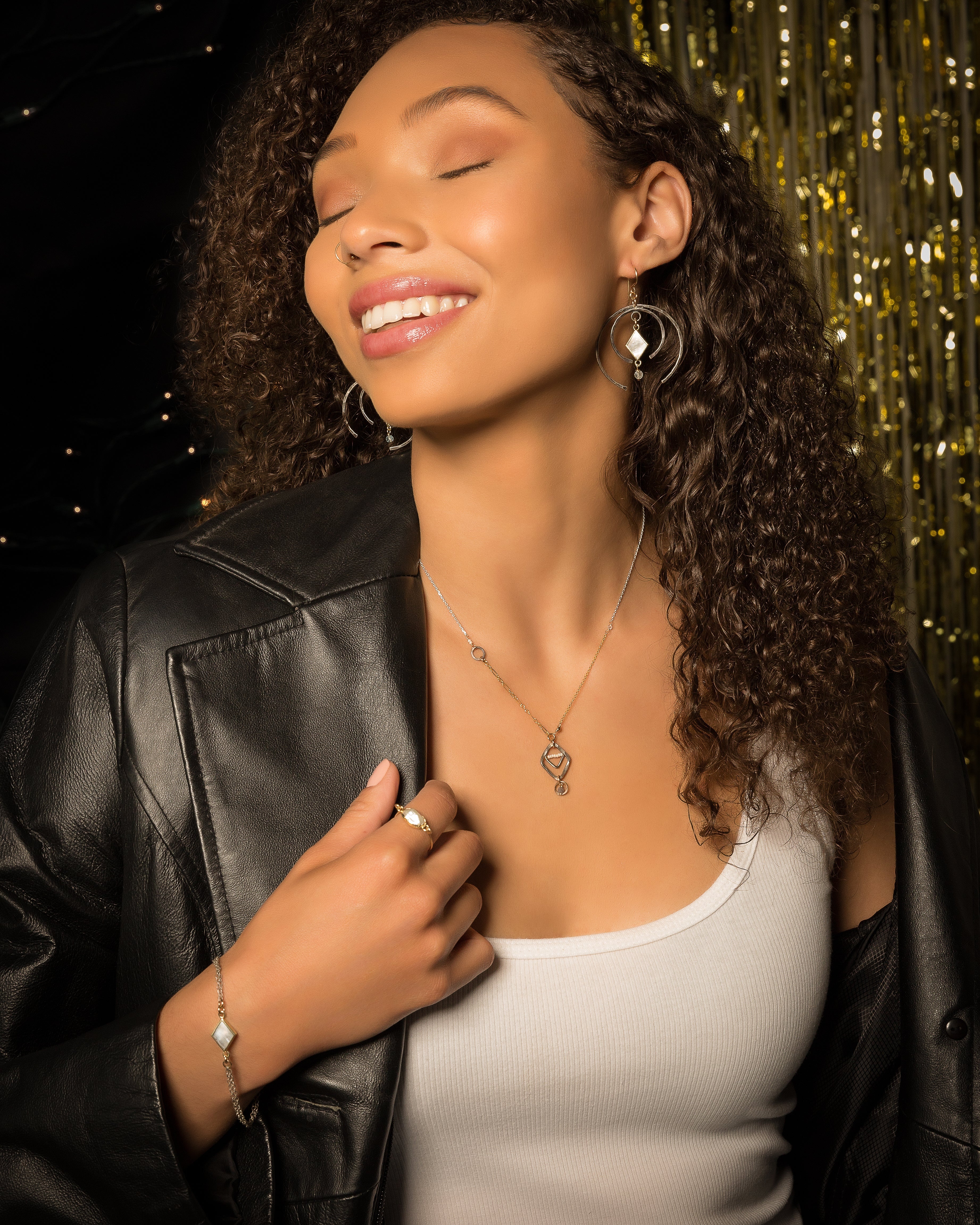 Pearl Starlight Earrings
