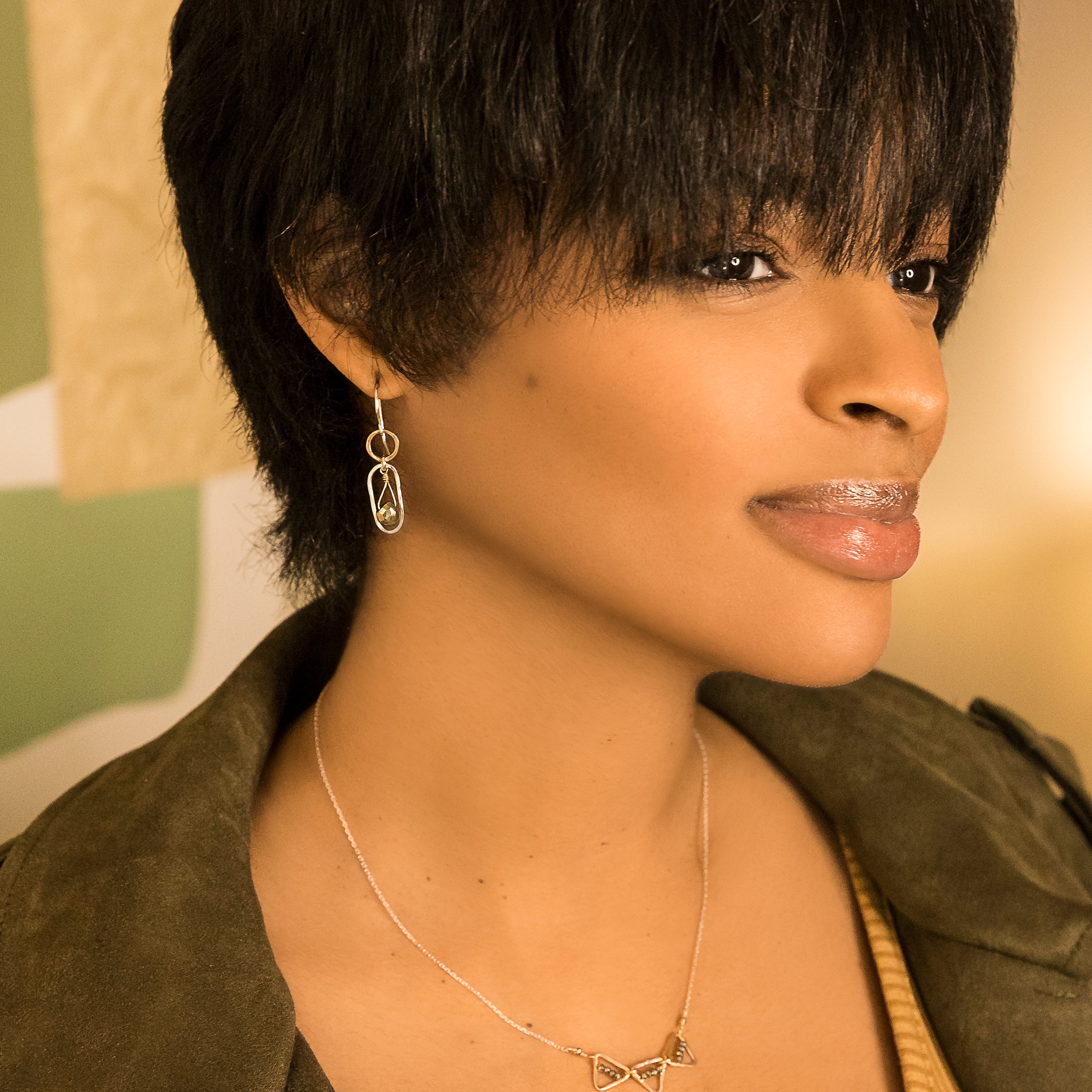 Pyrite Adornment Earrings