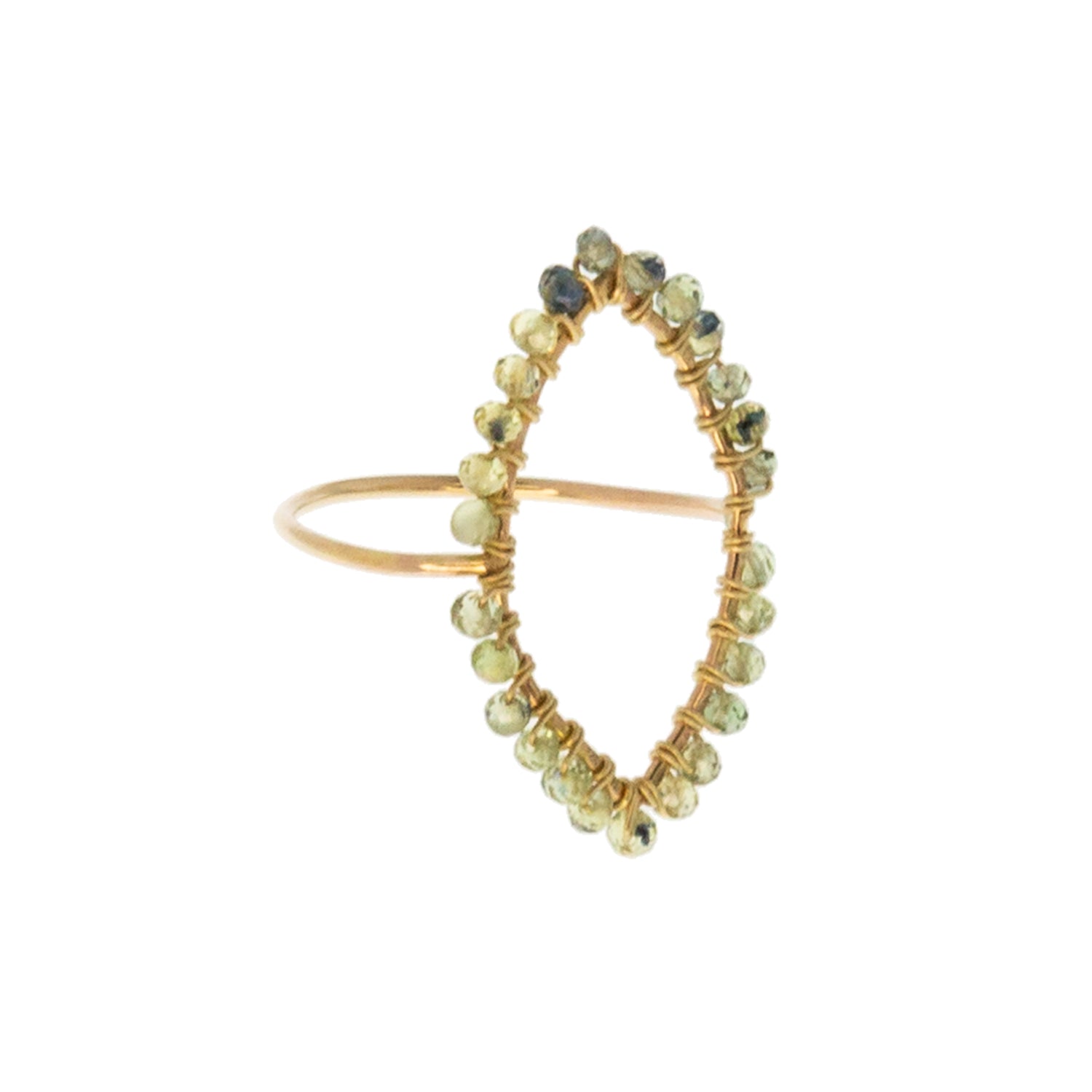 Sapphire Vine Ring