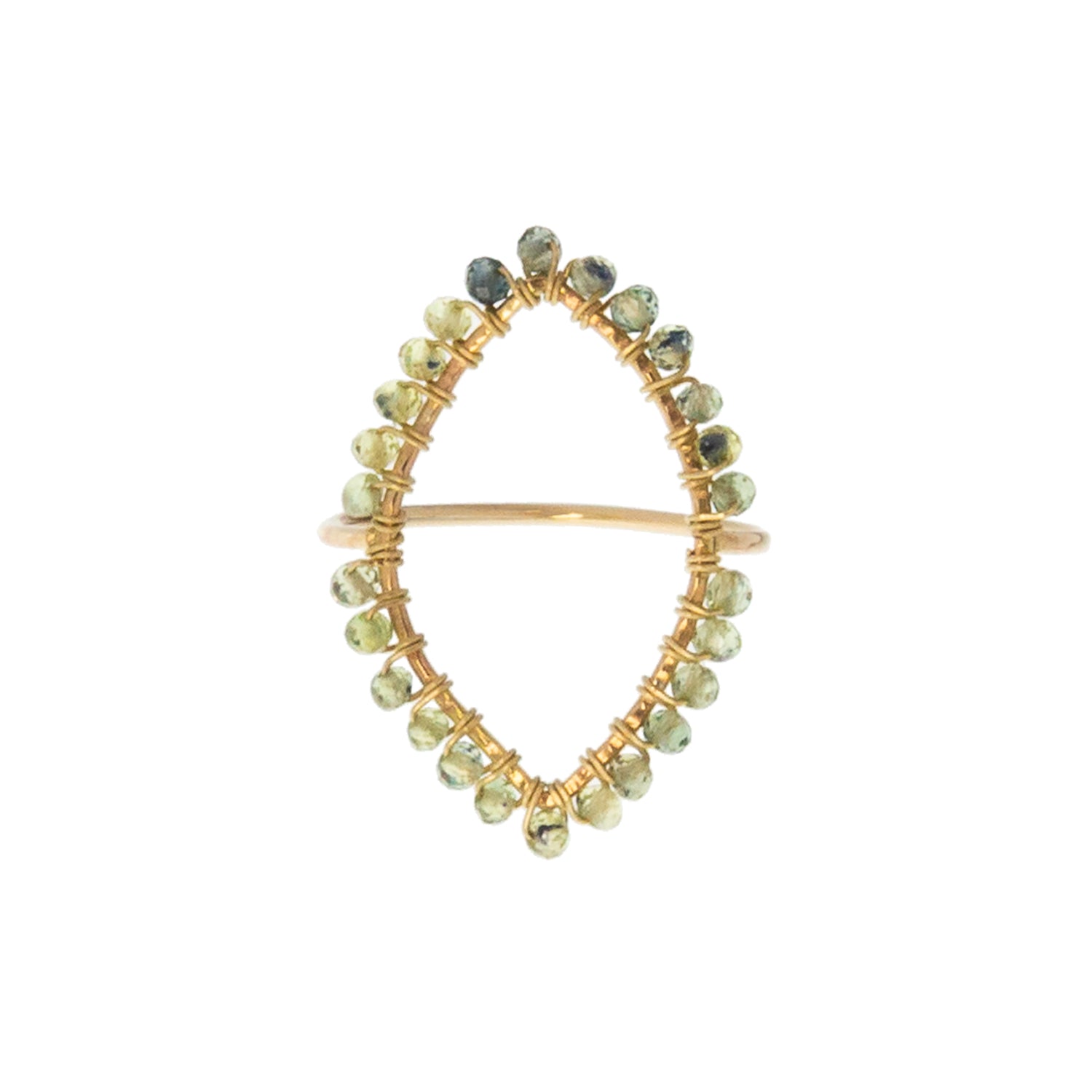 Sapphire Vine Ring