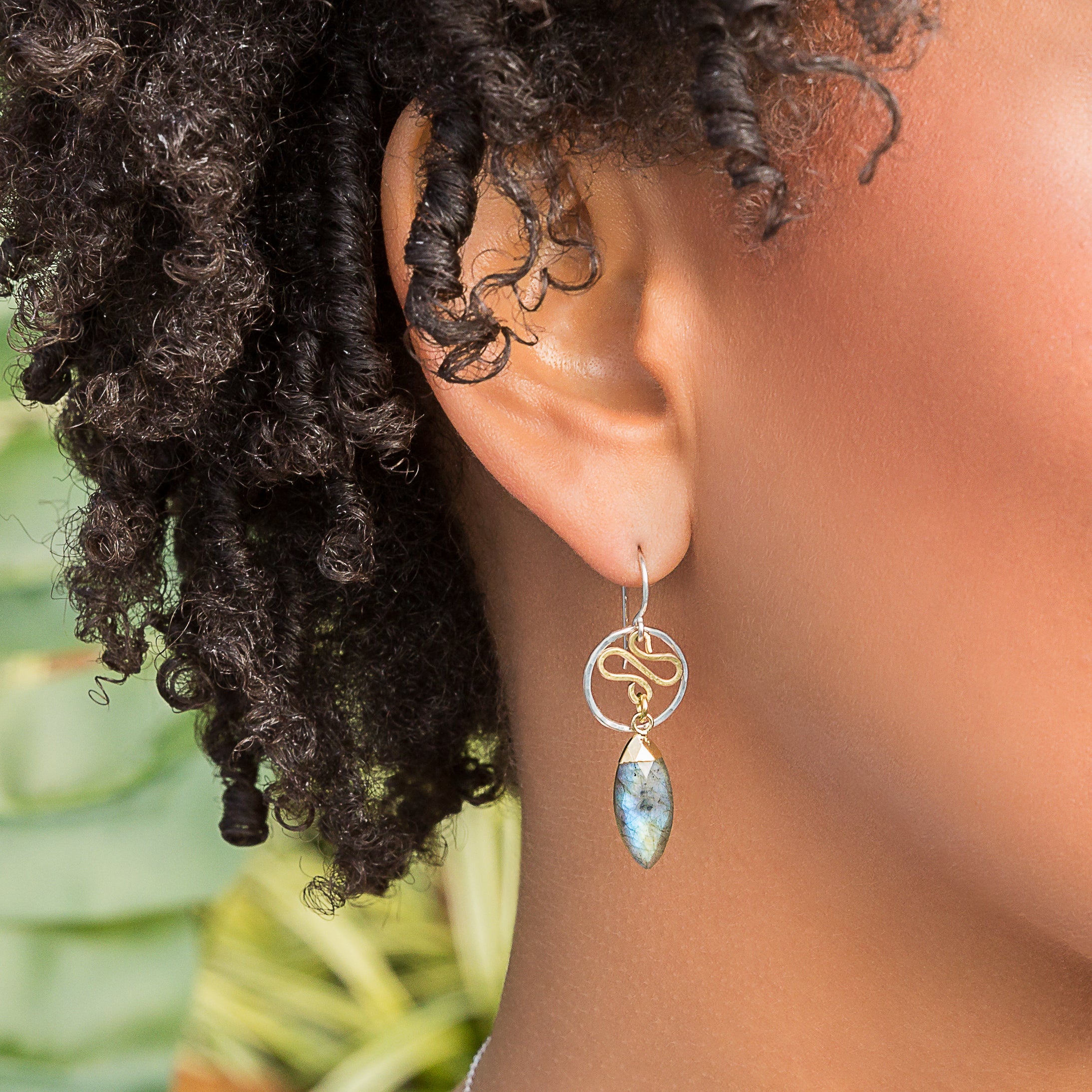Serpent Sunset Earrings