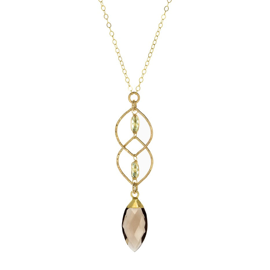 Smoky Cascade Pendant