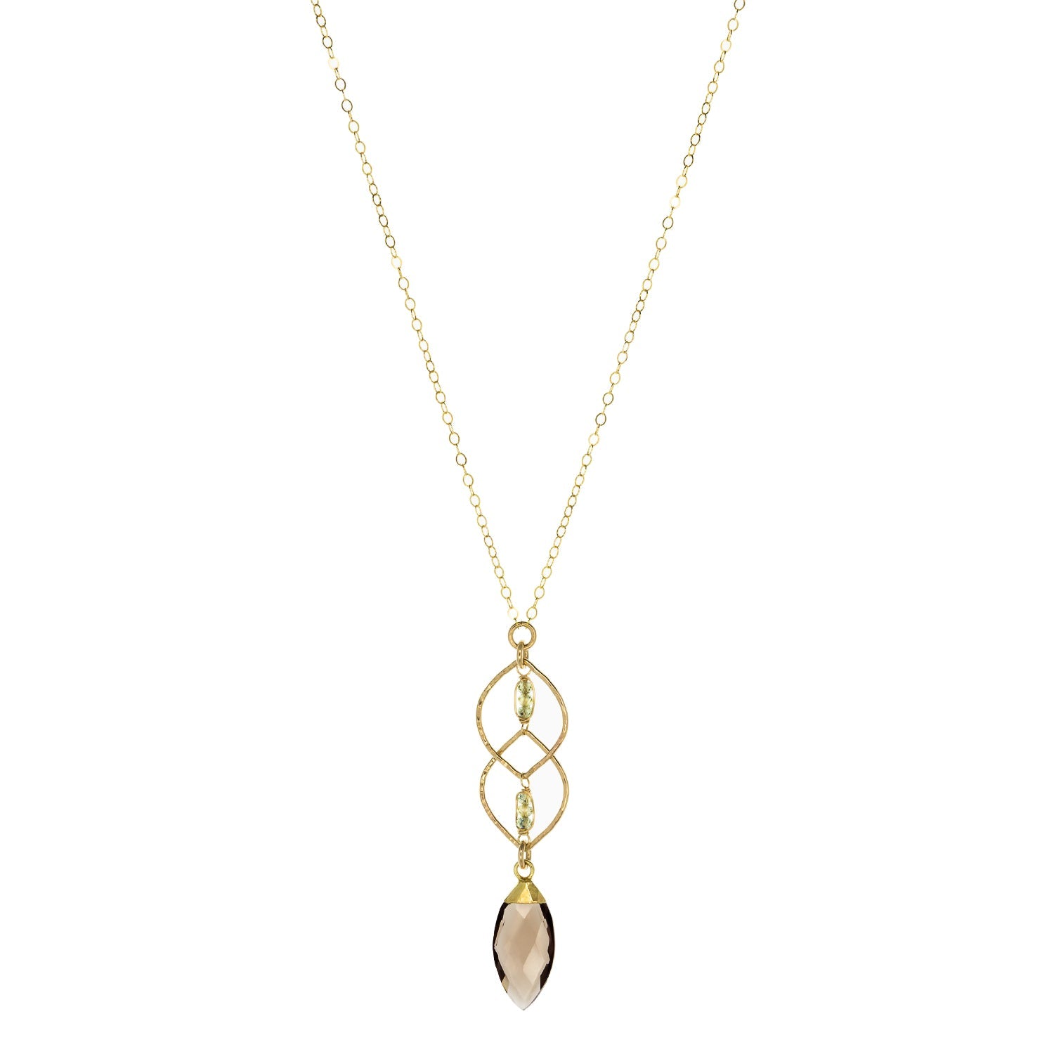 Smoky Cascade Pendant