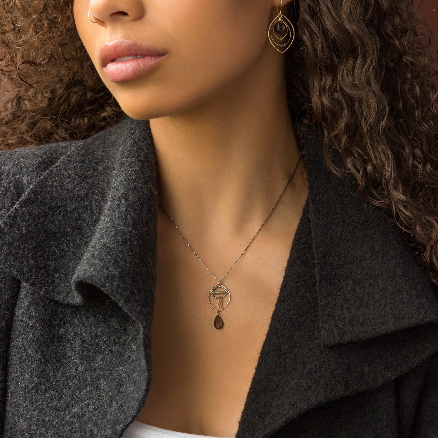 Smoky Forest Pendant