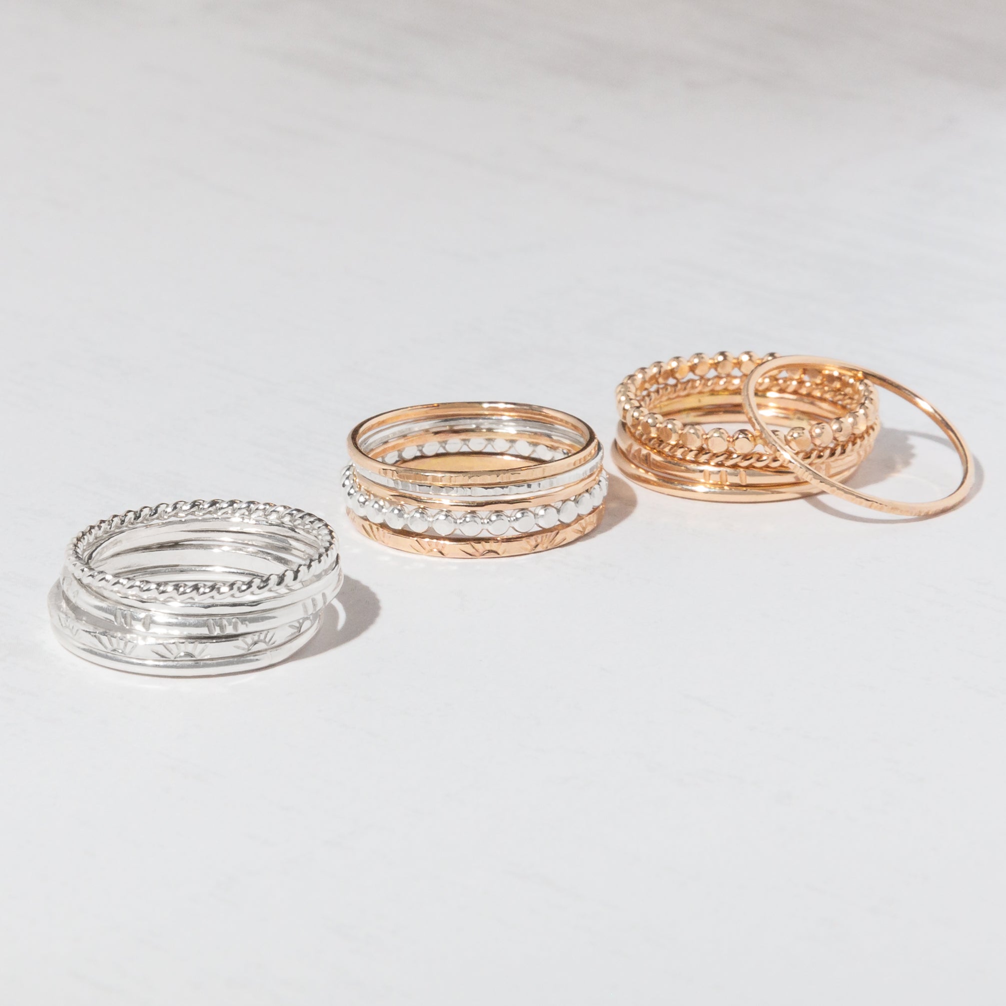 Build Your Own Stacking Ring Set