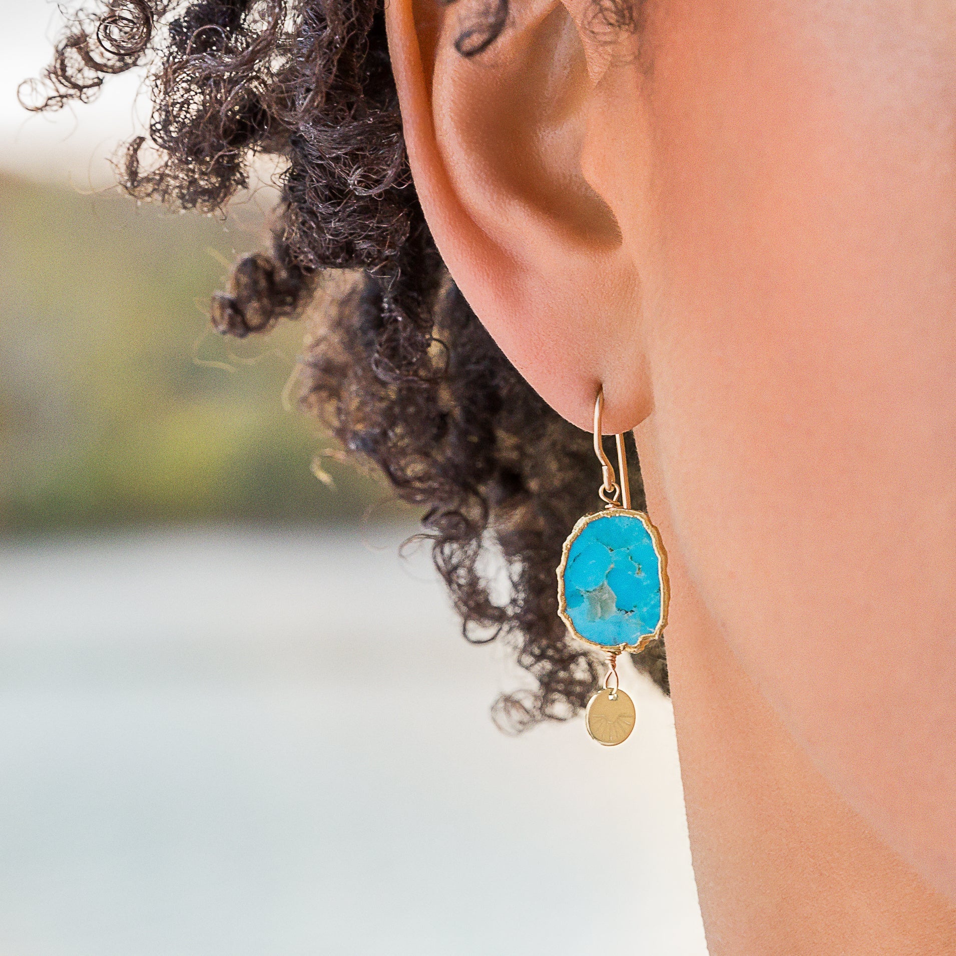 Turquoise Lagoon Earrings