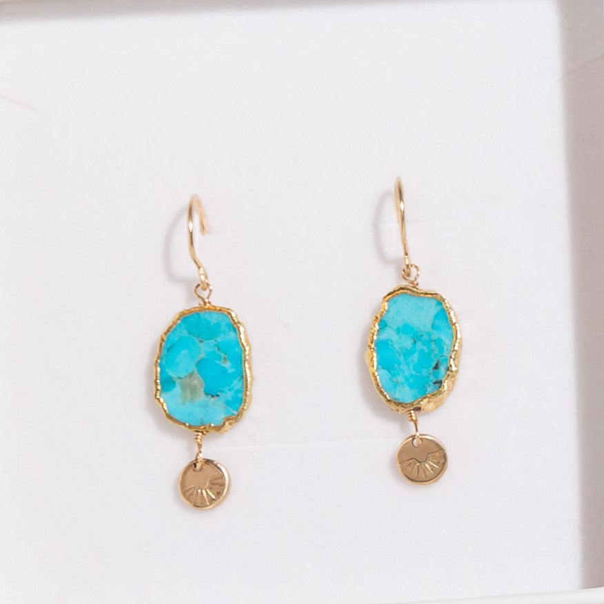 Turquoise Lagoon Earrings