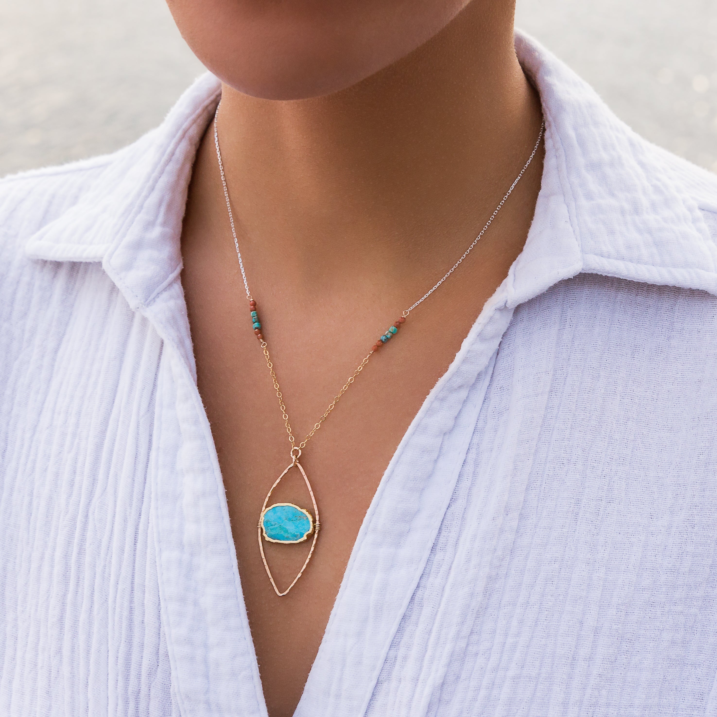 Turquoise Lagoon Necklace