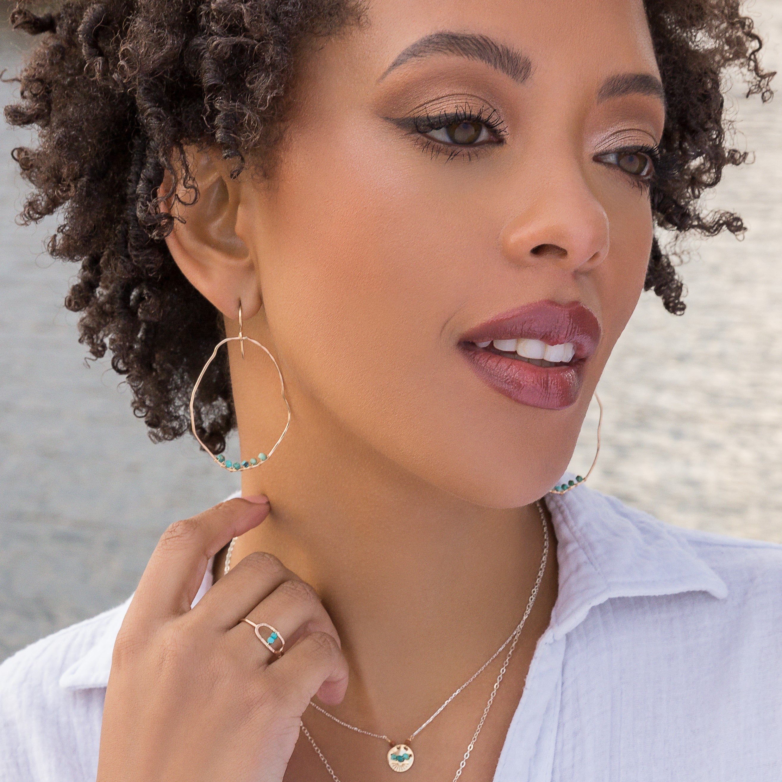 Turquoise Reef Earrings
