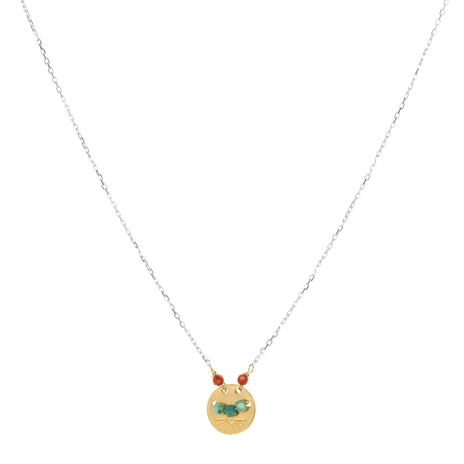 Turquoise Sunset Necklace