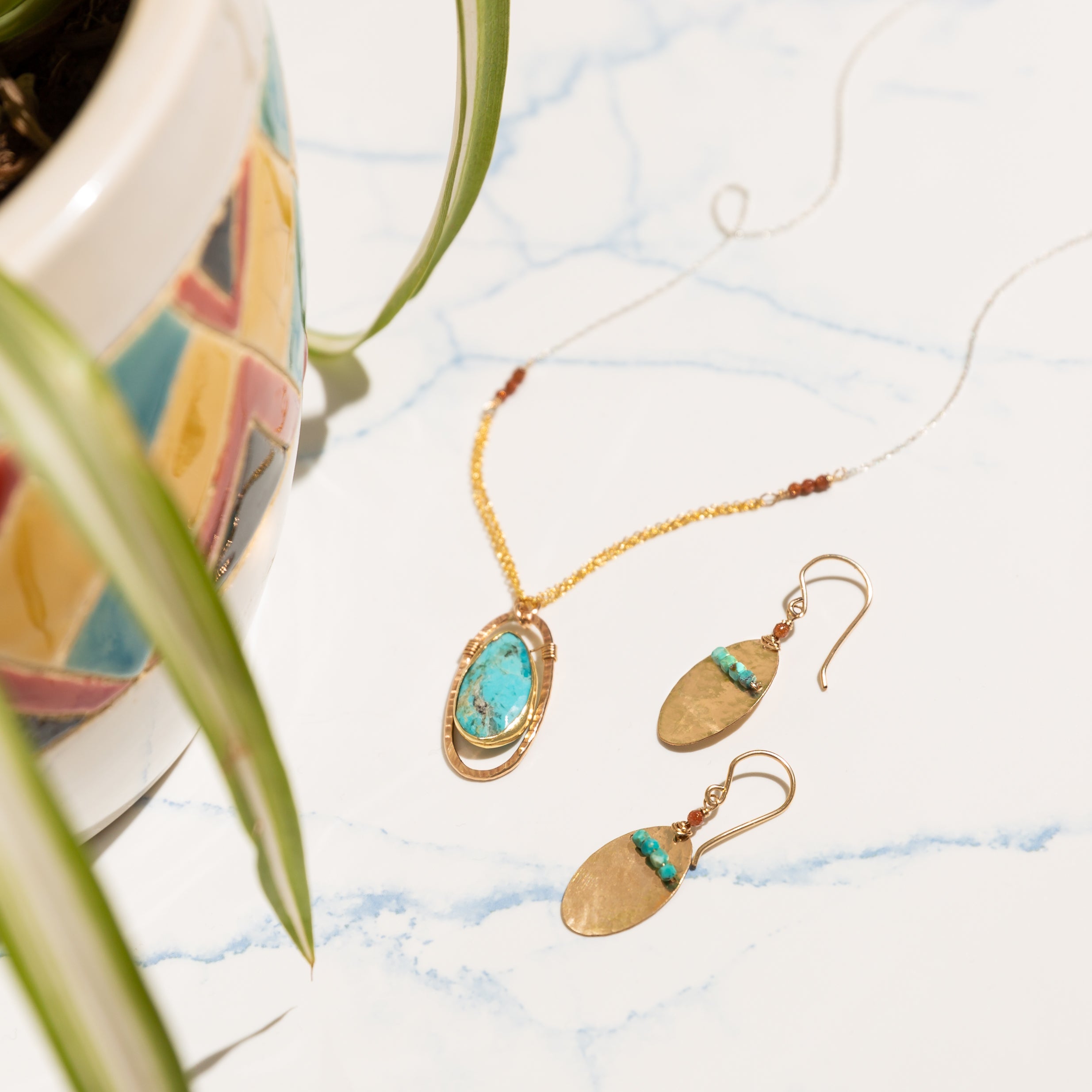 Turquoise Tropics Earrings