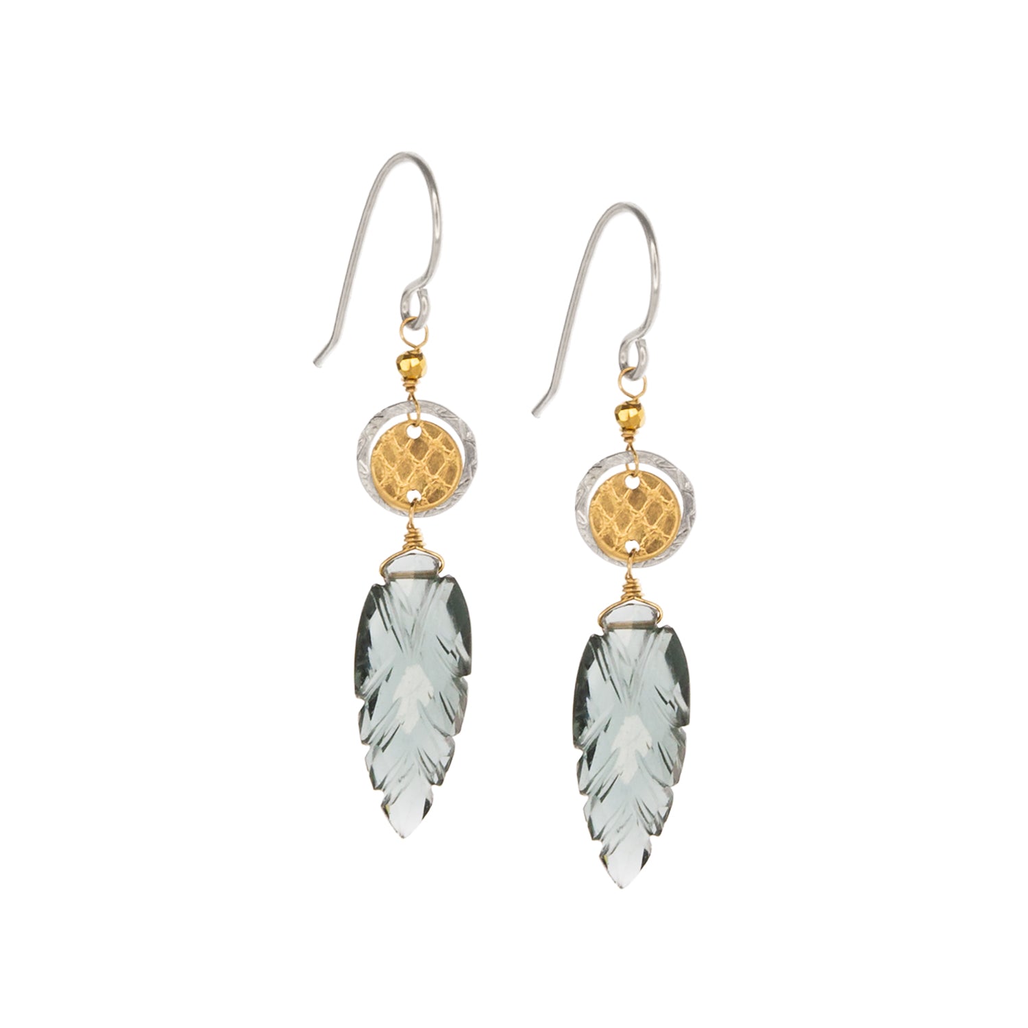 Twilight Leaf Earrings
