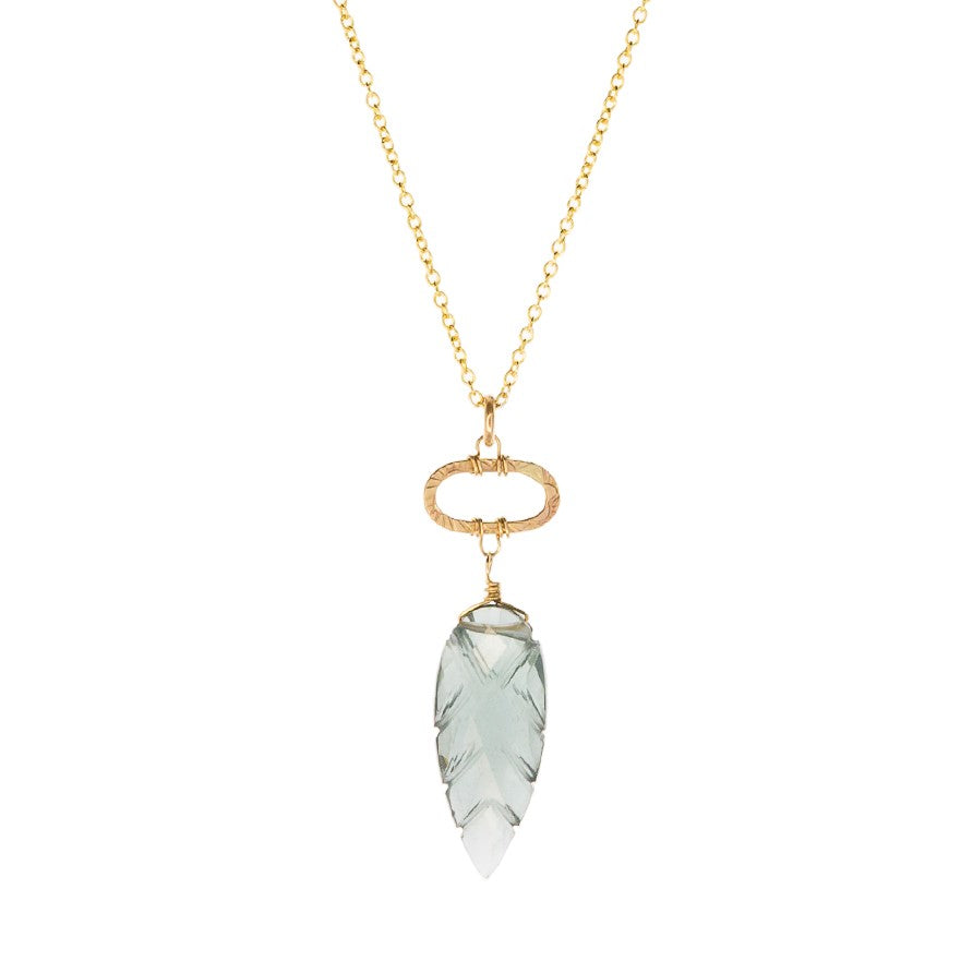 Twilight Leaf Pendant