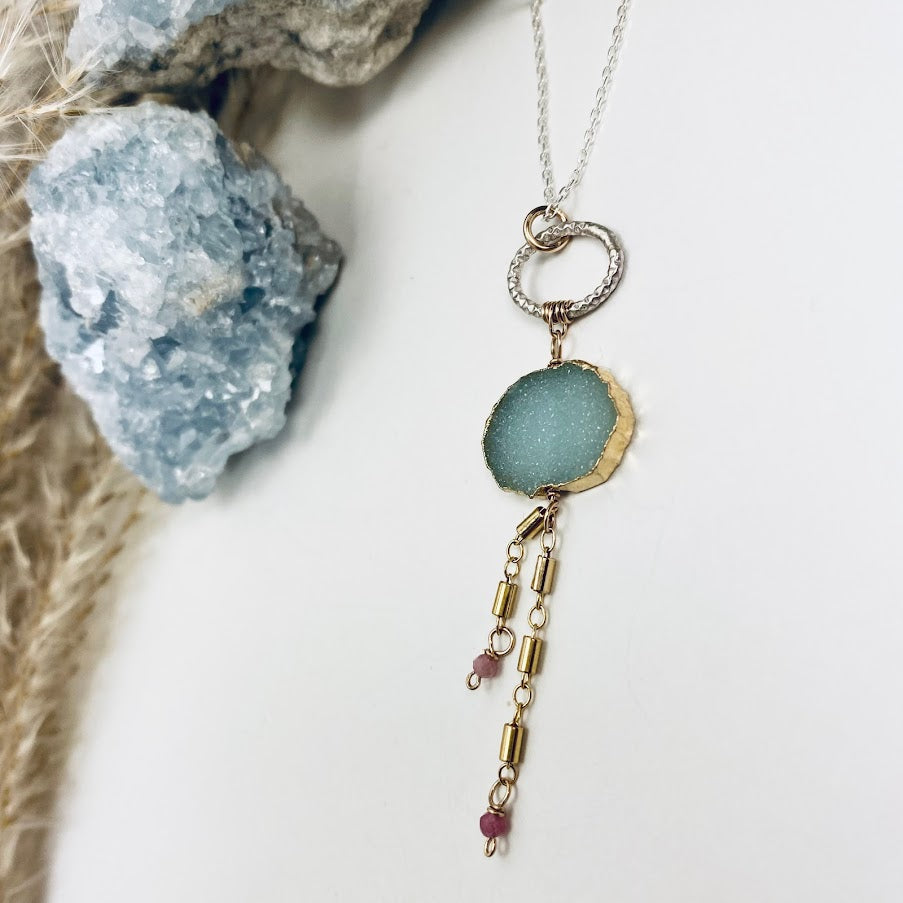 Druzy Dancer Necklace