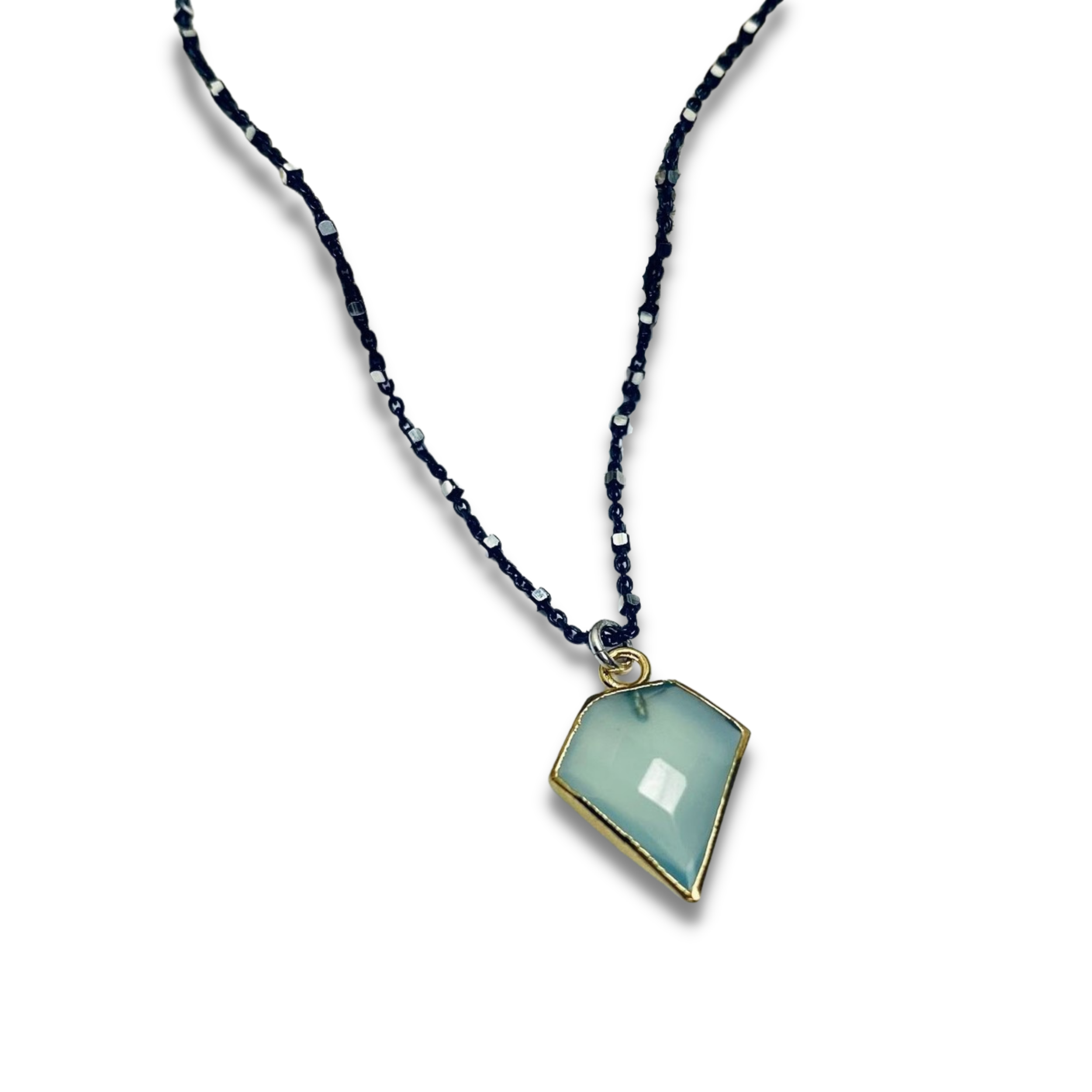 Gemstone Geometry Necklace