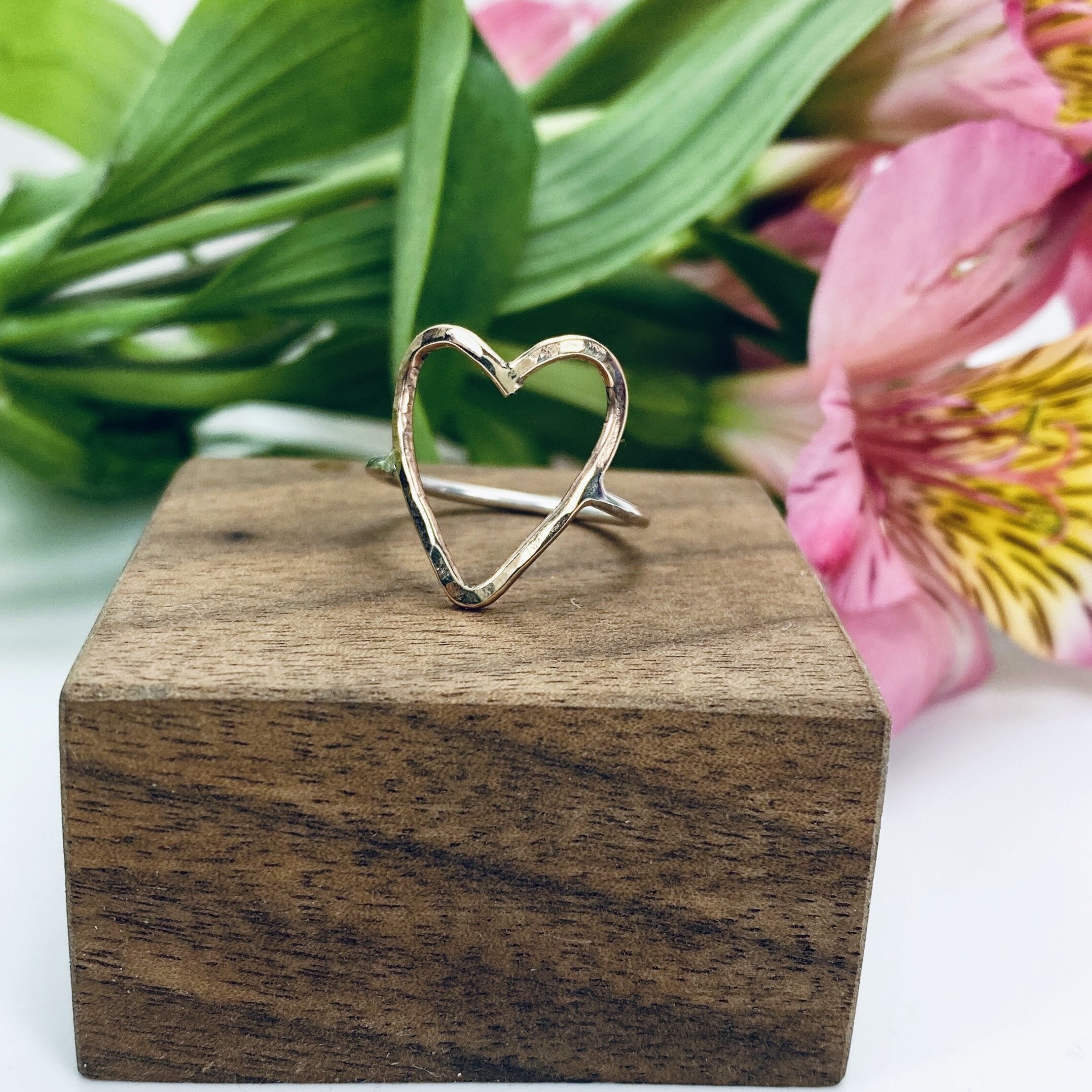 Heart of Gold Ring