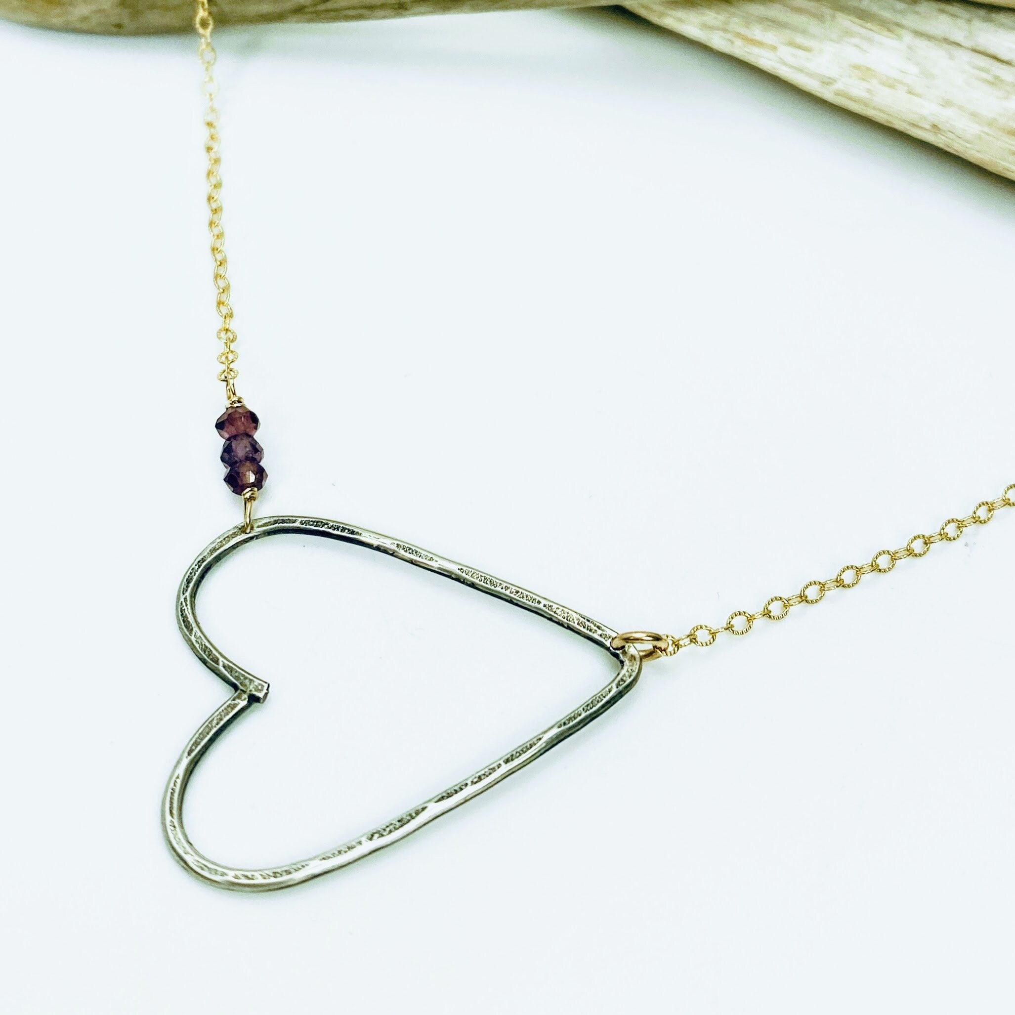 Open Heart Necklace