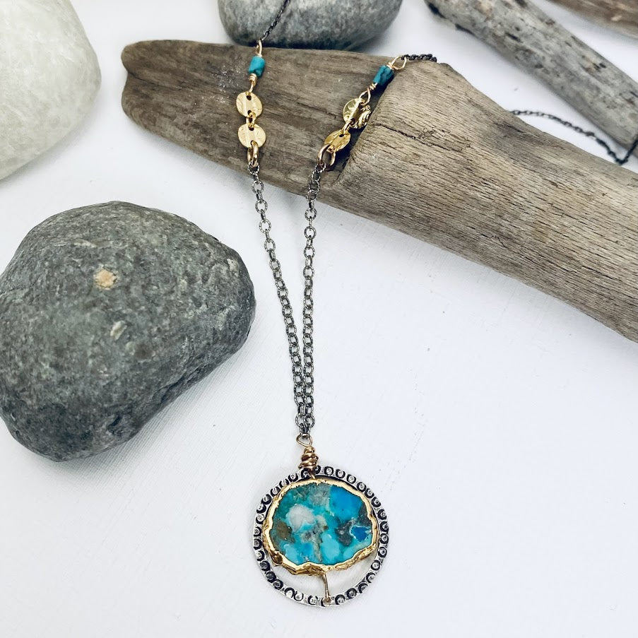 Turquoise Details Necklace