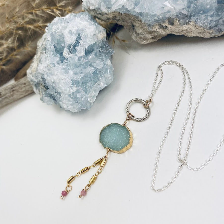 Druzy Dancer Necklace