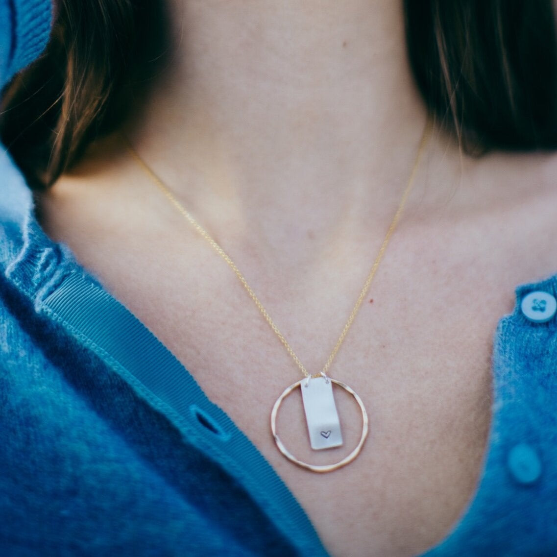 Heart Drop Necklace