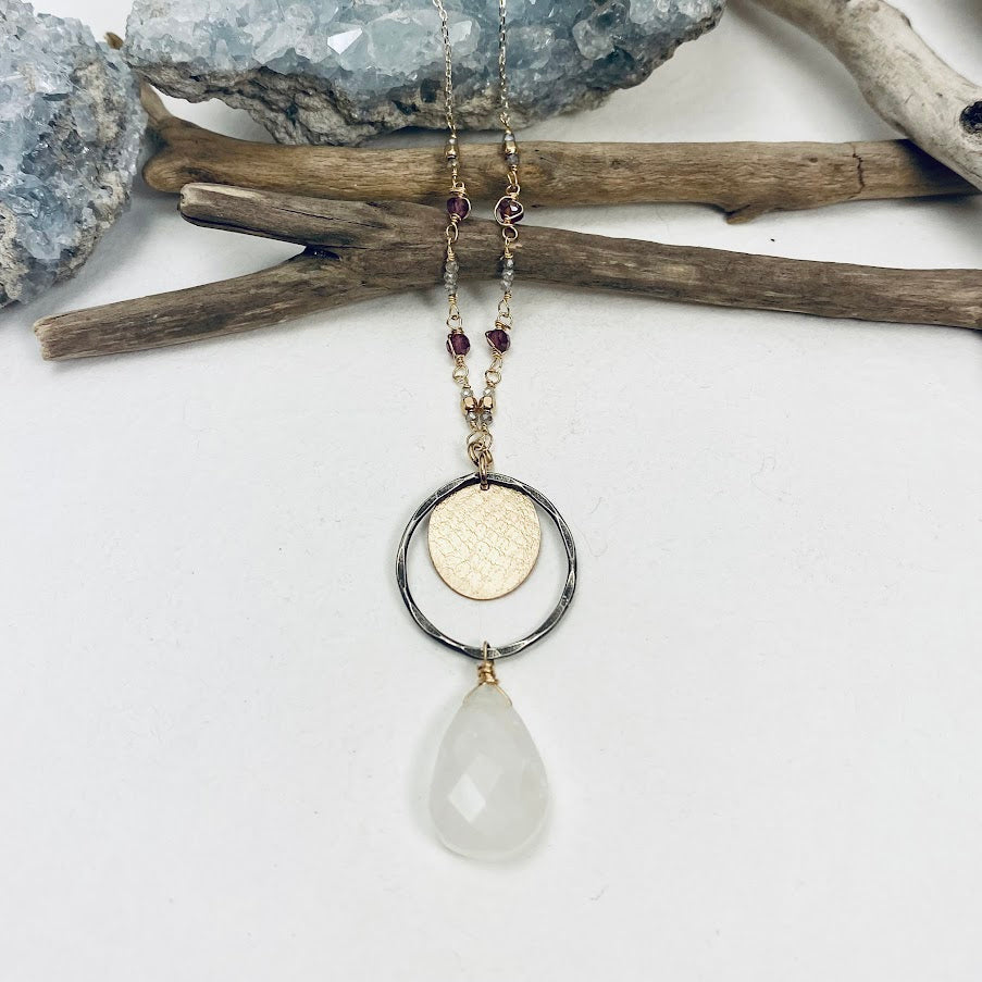 Moonstone Joy Necklace