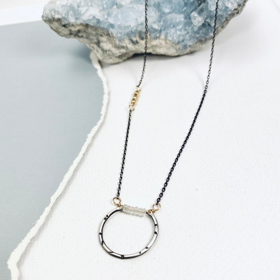 Oxidized Alchemy Necklace