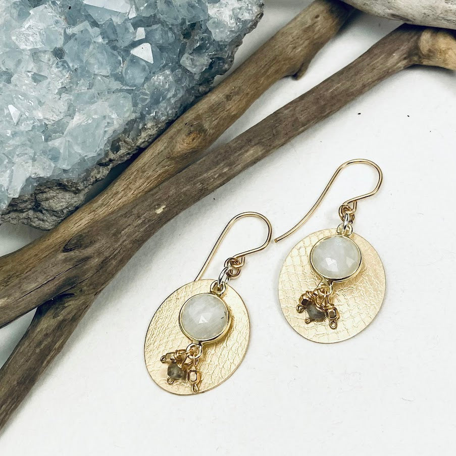 Moonstone Joy Earrings