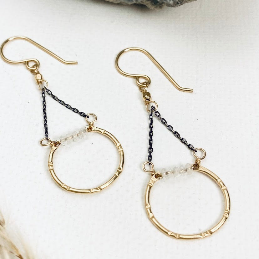 Mixed Metal Alchemy Earrings