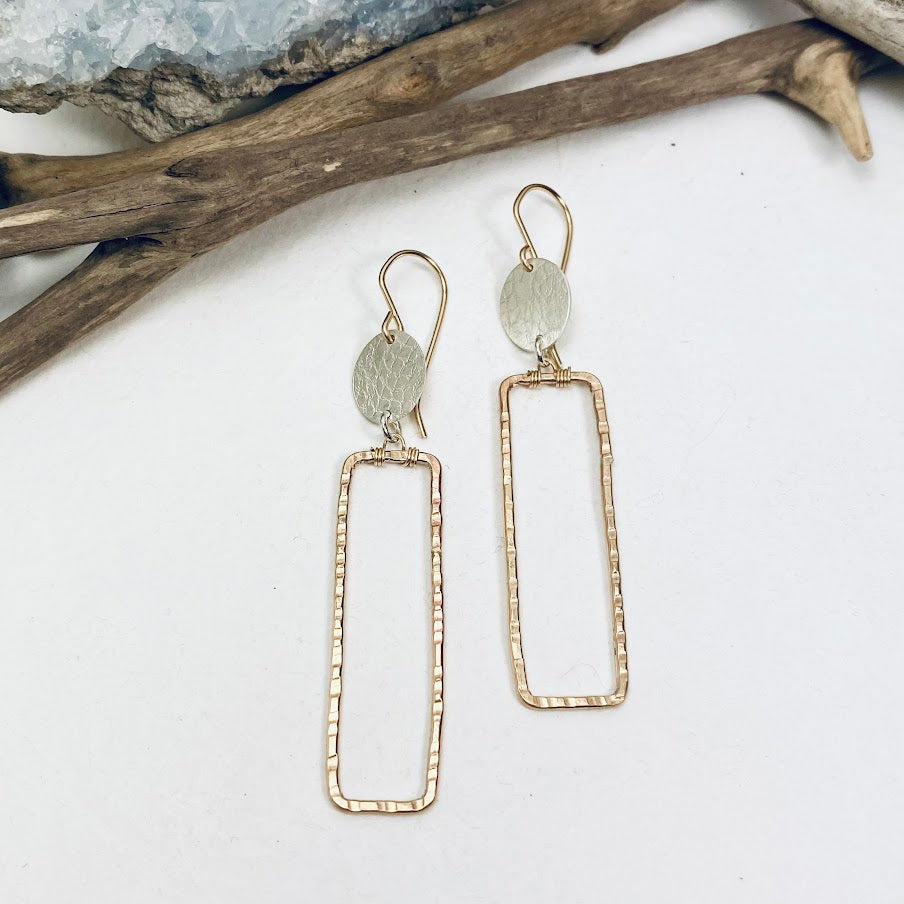 Textured Journey Earrings