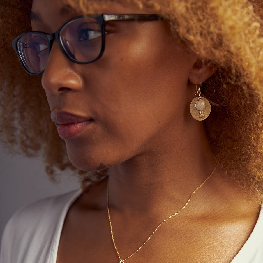 Moonstone Joy Earrings