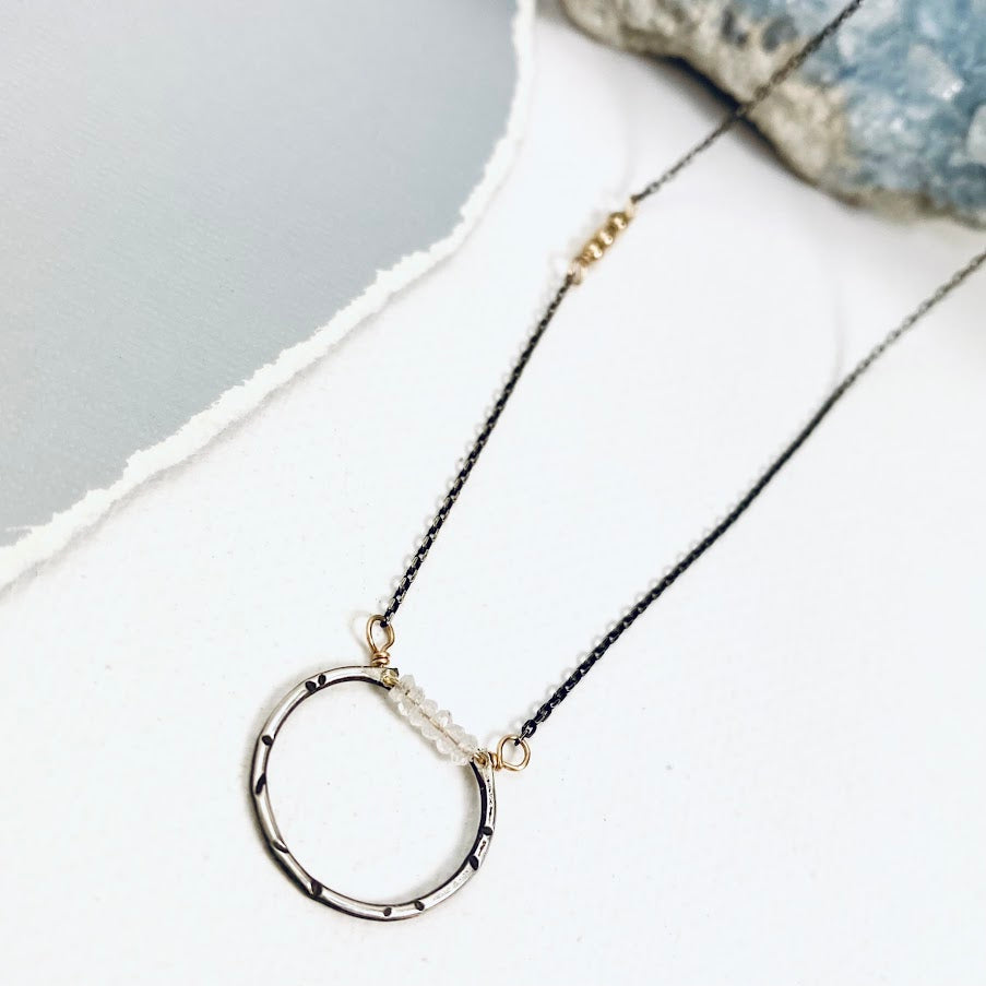 Oxidized Alchemy Necklace
