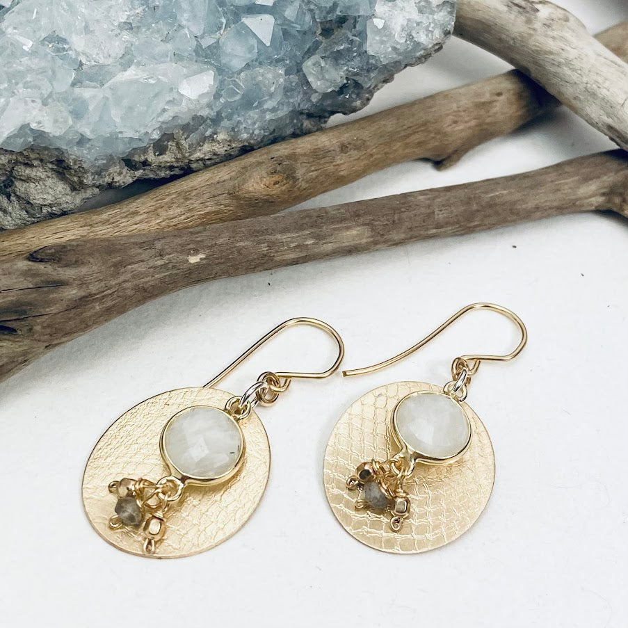 Moonstone Joy Earrings